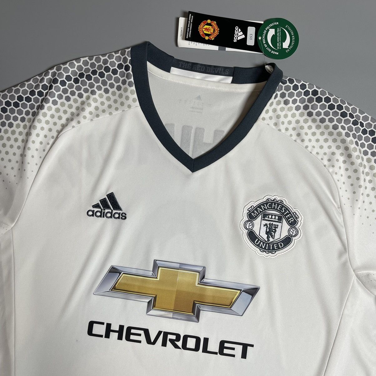 Adidas MANCHESTER UNITED ADIDAS 2016/17 THIRD JERSEY #9 IBRAHIMOVIC Size US XL / EU 56 / 4 - 4 Thumbnail