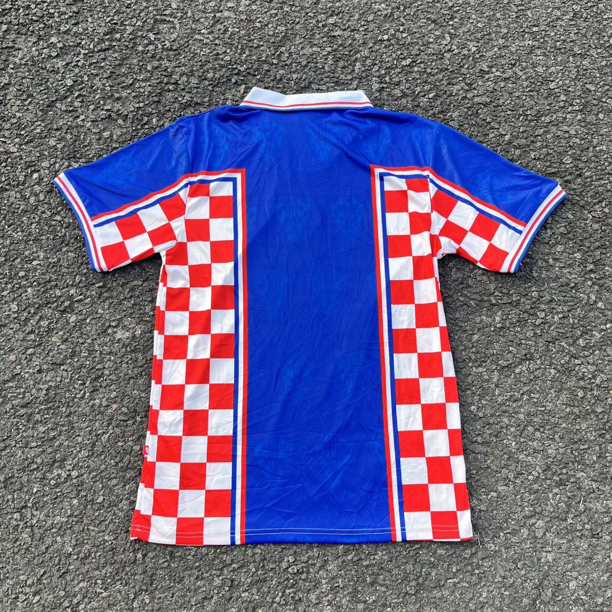 Lotto Sport Vintage Croatia 1998 Away Size US L / EU 52-54 / 3 - 2 Thumbnail