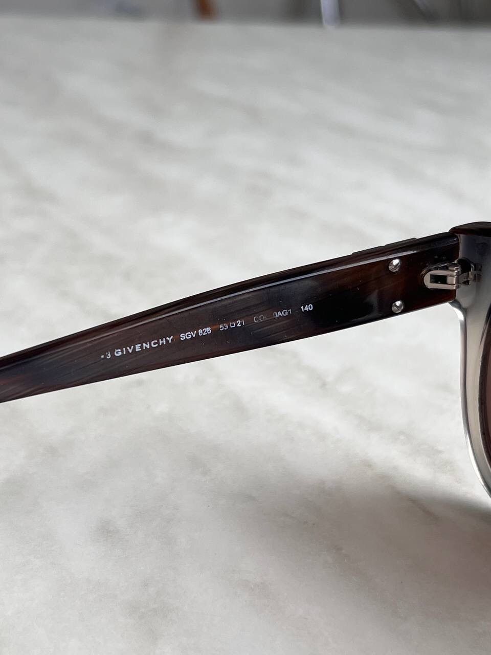 Givenchy Vintage Givenchy Sunglasses SGV 826 Square Frame Lost Logo Size ONE SIZE - 3 Thumbnail