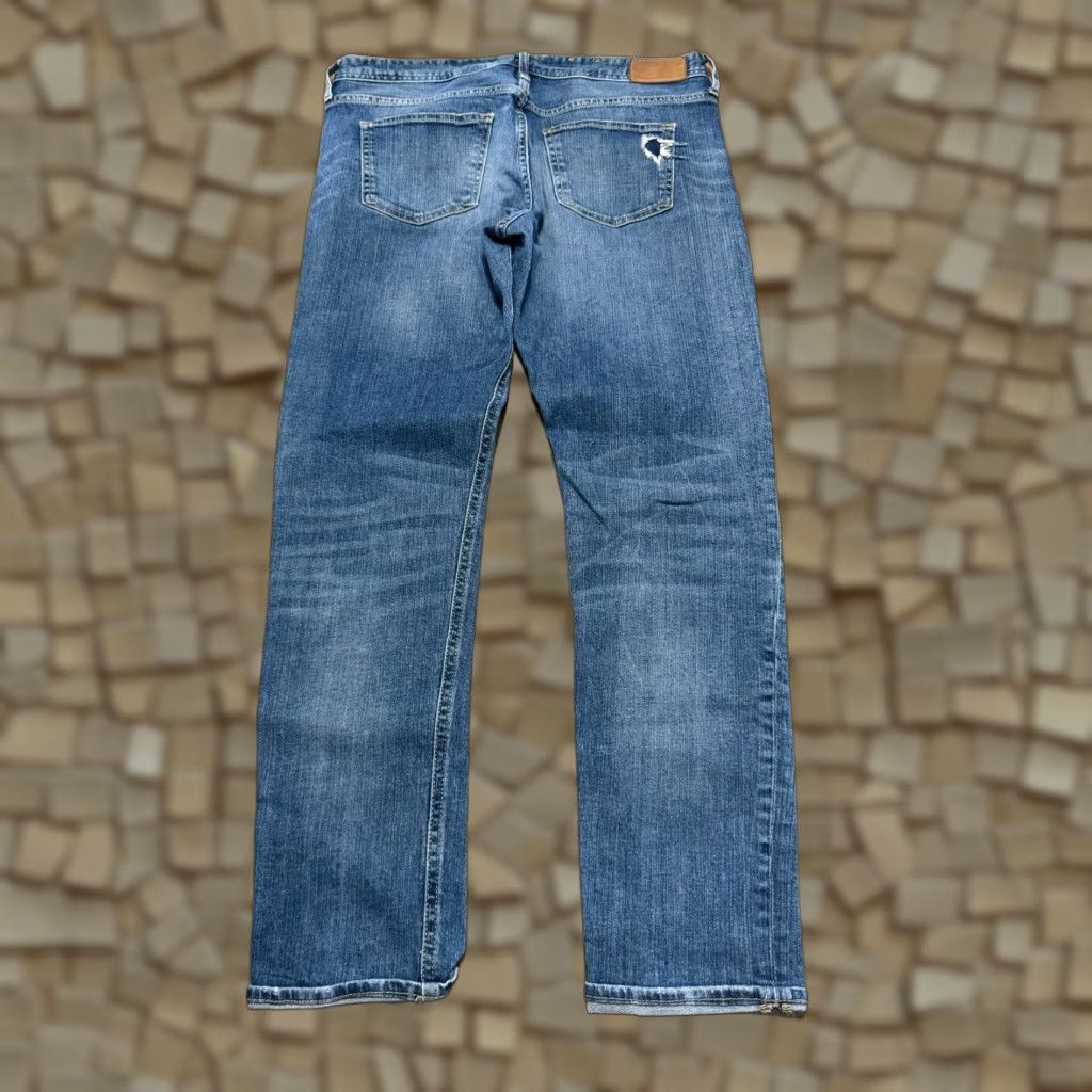 H&M H&M Jeans Men's 29/32 Blue Denim Boyfriend Low Waist Tapered Leg Jeans Shirt? Size US 29 - 1 Thumbnail