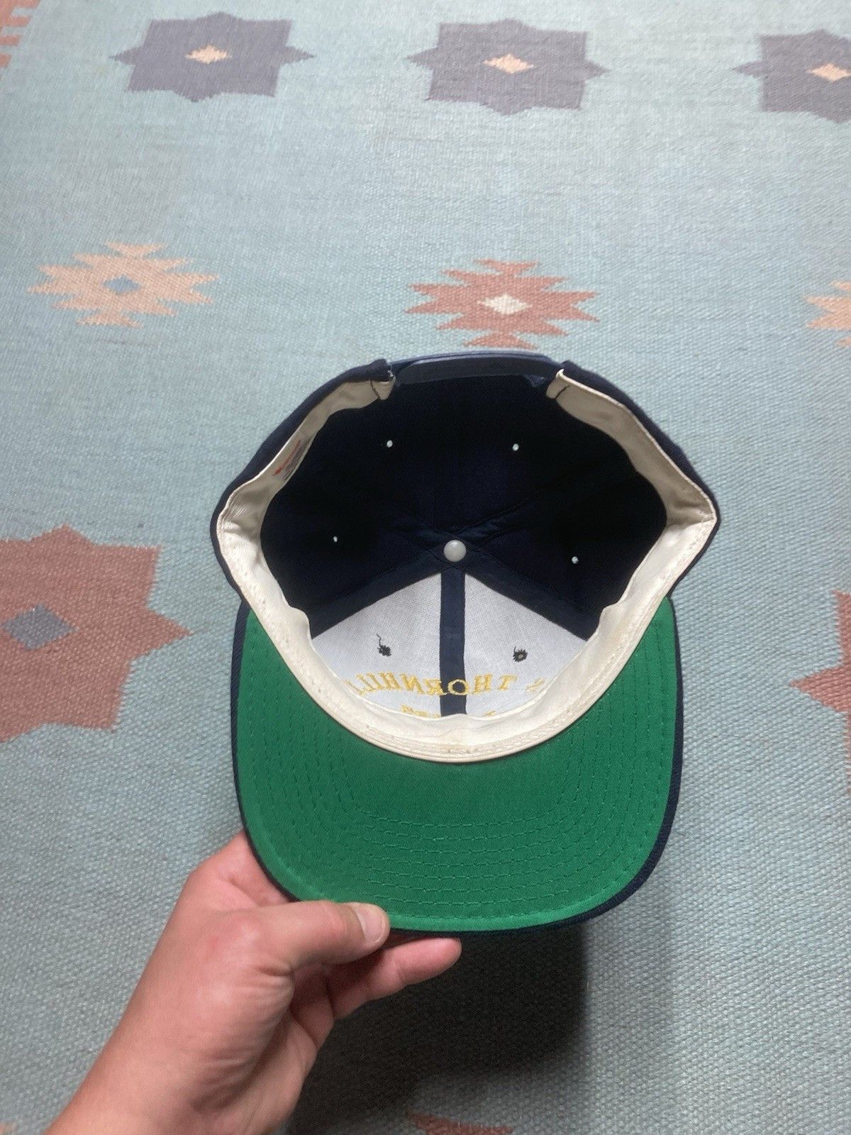 Vintage Vtg SnapBack hat wool USS Thornhill DE 195 US navy military Size ONE SIZE - 6 Thumbnail