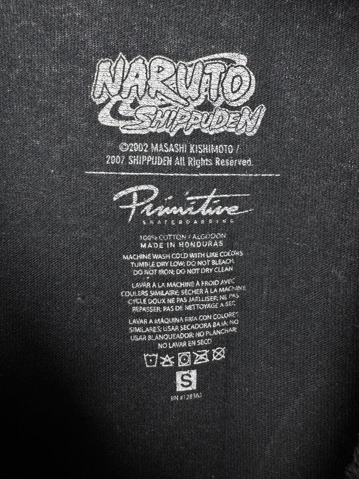 Anime Primitive Skateboarding X Naruto Long Sleeve big logo Tee Size US S / EU 44-46 / 1 - 10 Thumbnail