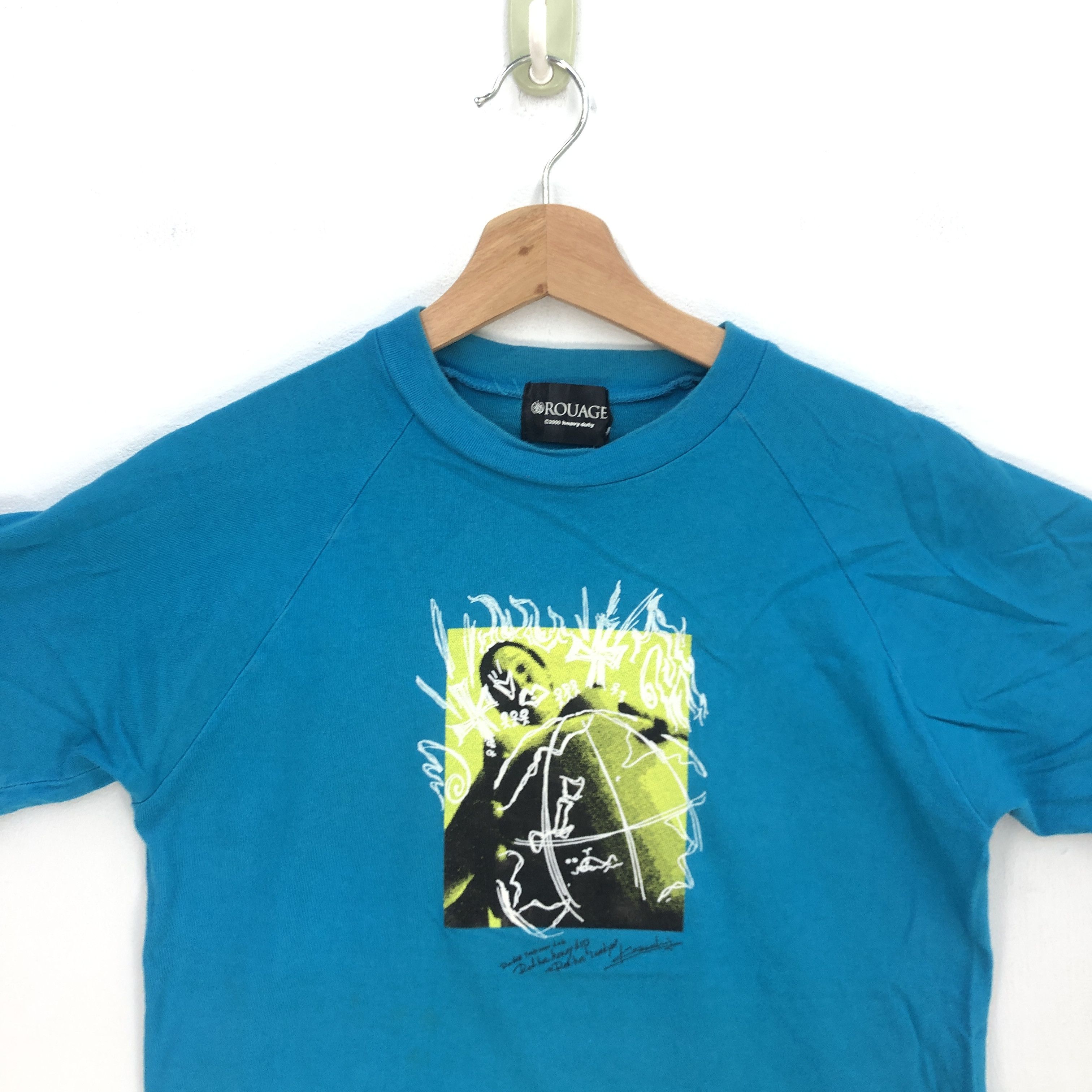 Vintage Vintage Y2K Rouage Tshirt Japanese Streetwear Crewneck Tees Size US XS / EU 42 / 0 - 2 Thumbnail