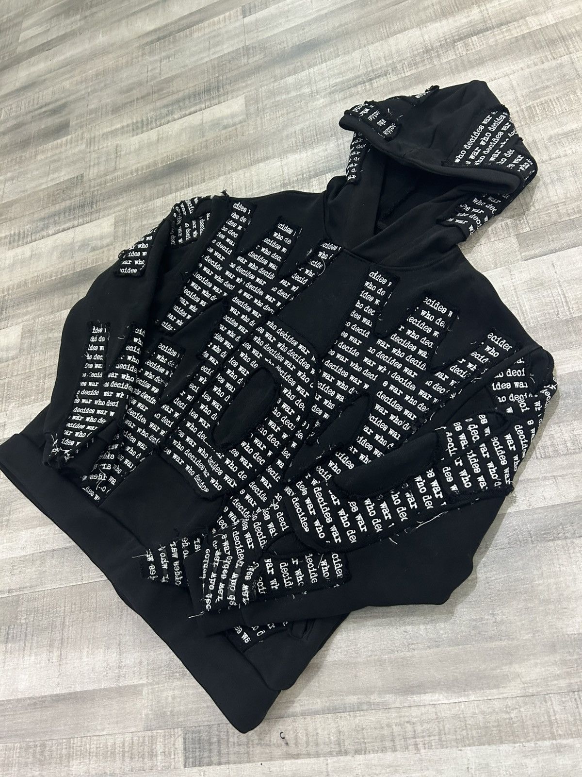 Who Decides War Who Decides War Overlay Hoodie Size US S / EU 44-46 / 1 - 3 Thumbnail