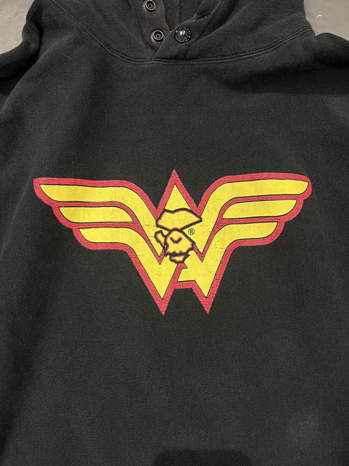 Bape Bape Wonder Woman Pullover hoodie Size US L / EU 52-54 / 3 - 3 Thumbnail