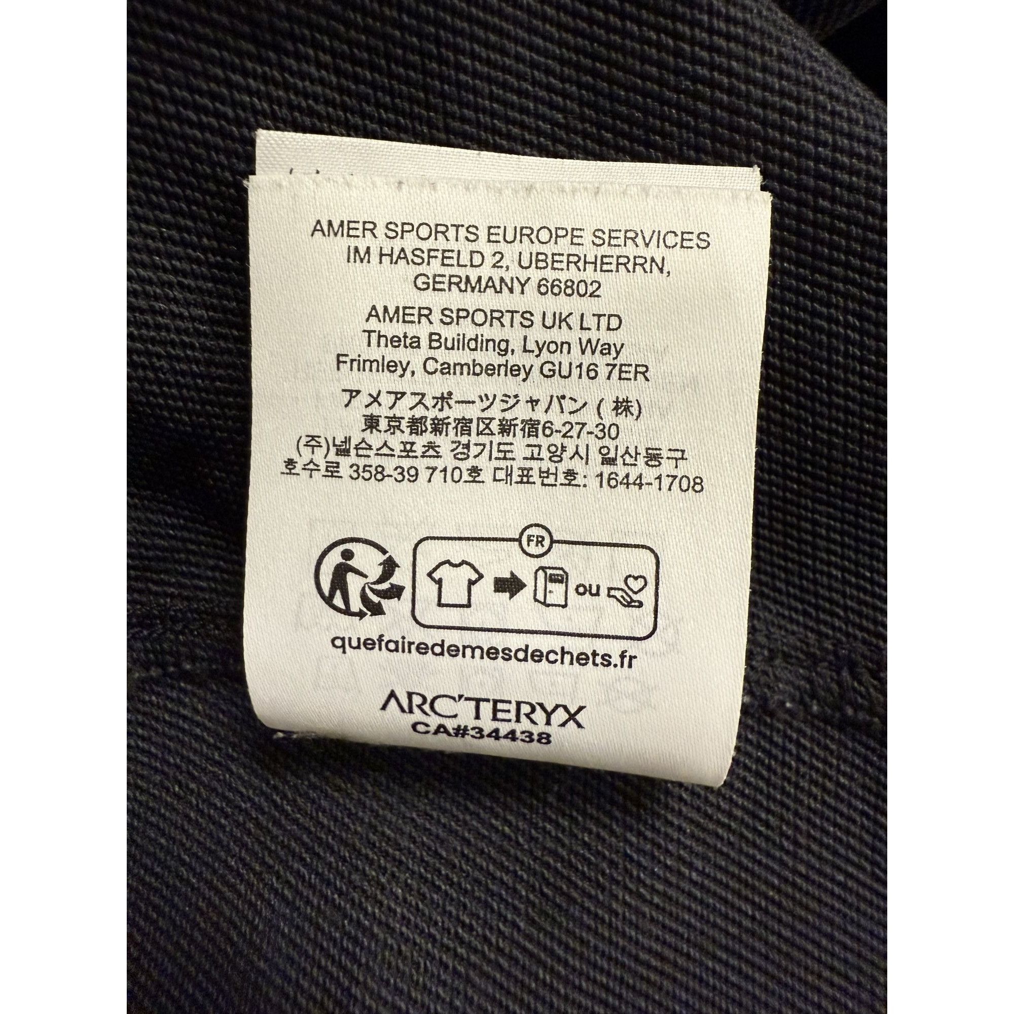 Arc'teryx ArcTeryx Gamma Jacket XL Black Mens Lightweight Softshell Size US XL / EU 56 / 4 - 13 Thumbnail