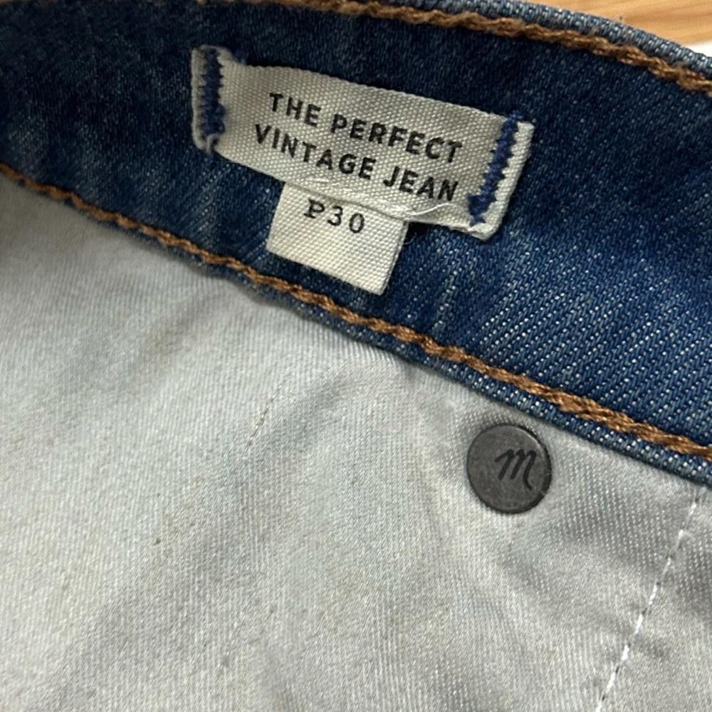 Madewell Madewell l The Perfect Vintage Jeans 30P Size 30" / US 8 / IT 44 - 8 Thumbnail
