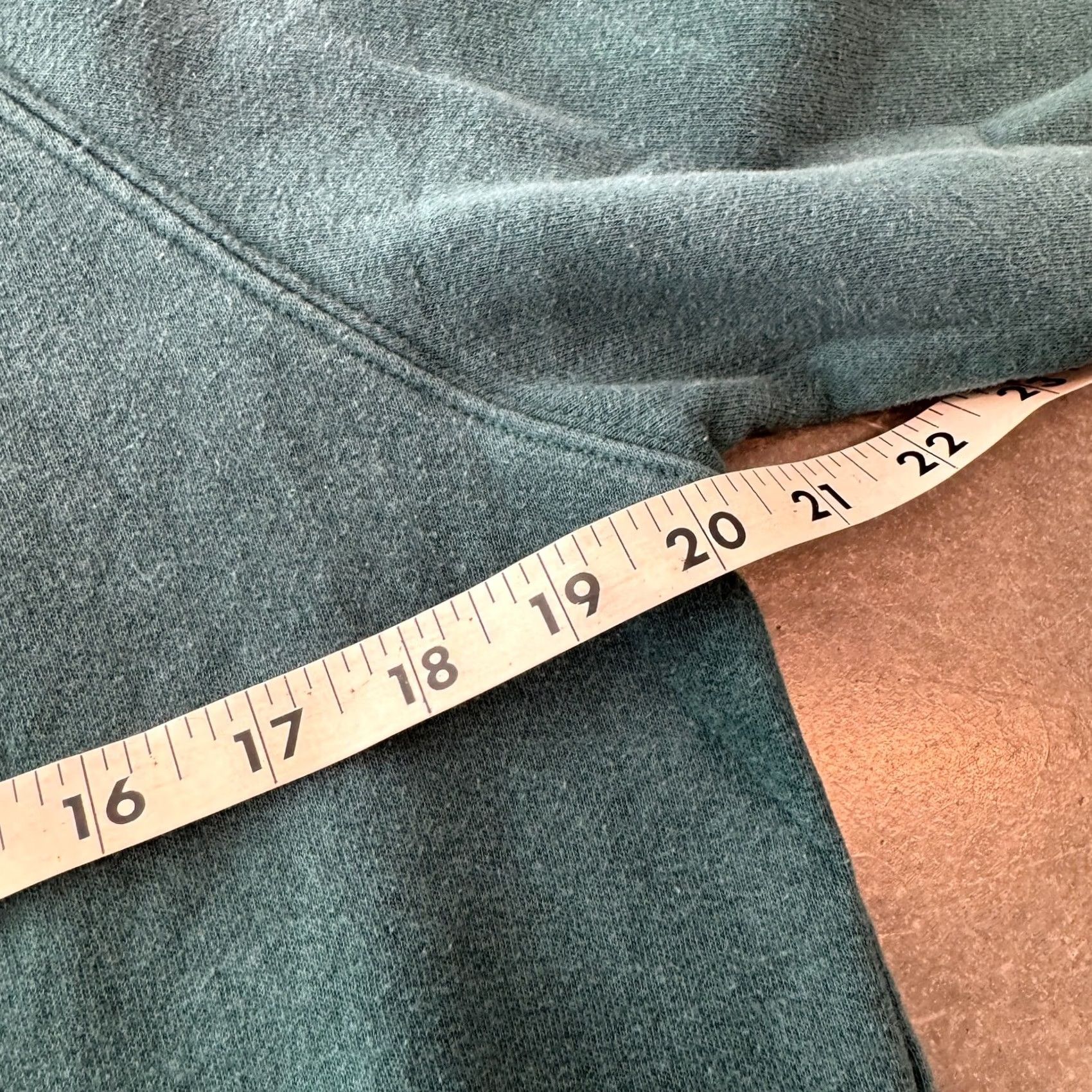 The North Face VINTAGE The North Face Logo Teal Graphic Hoodie Sweatshirt Pullover Women M Blue Size M / US 6-8 / IT 42-44 - 4 Thumbnail
