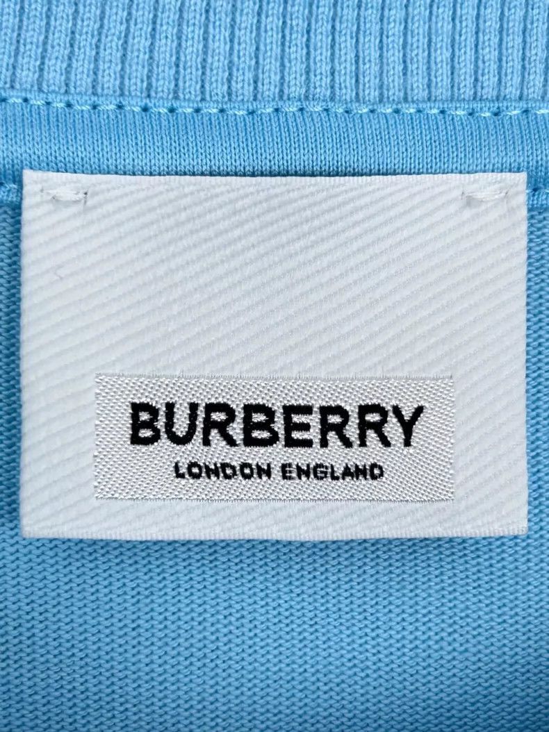 Burberry Burberry Burberry Blue Logo Short Sleeve T-Shirt-2507 Size US S / EU 44-46 / 1 - 7 Thumbnail