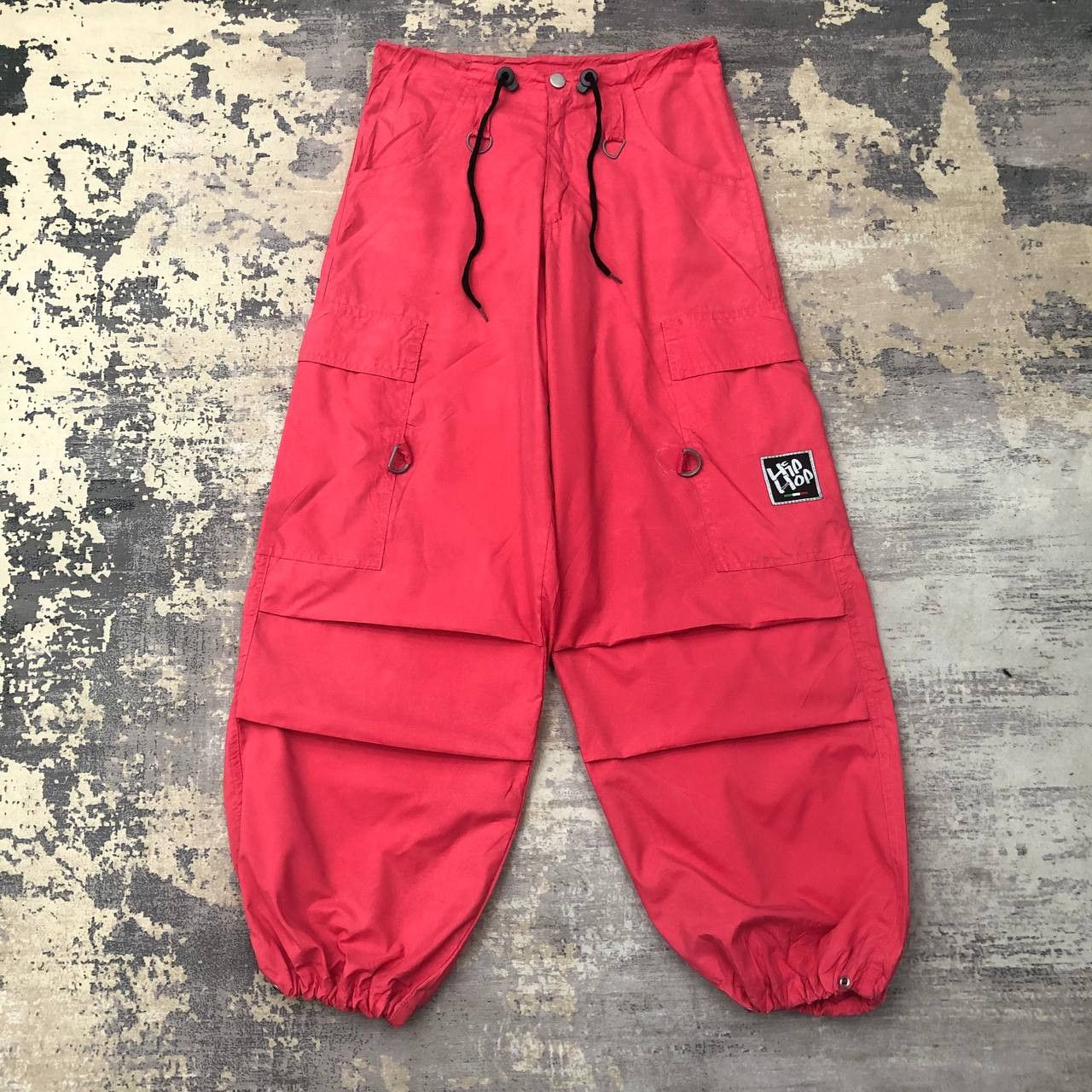 Japanese Brand P811 ANNILUCE MADE IN ITALY HIPHOP CARGO PANTS Size US 29 - 1 Thumbnail