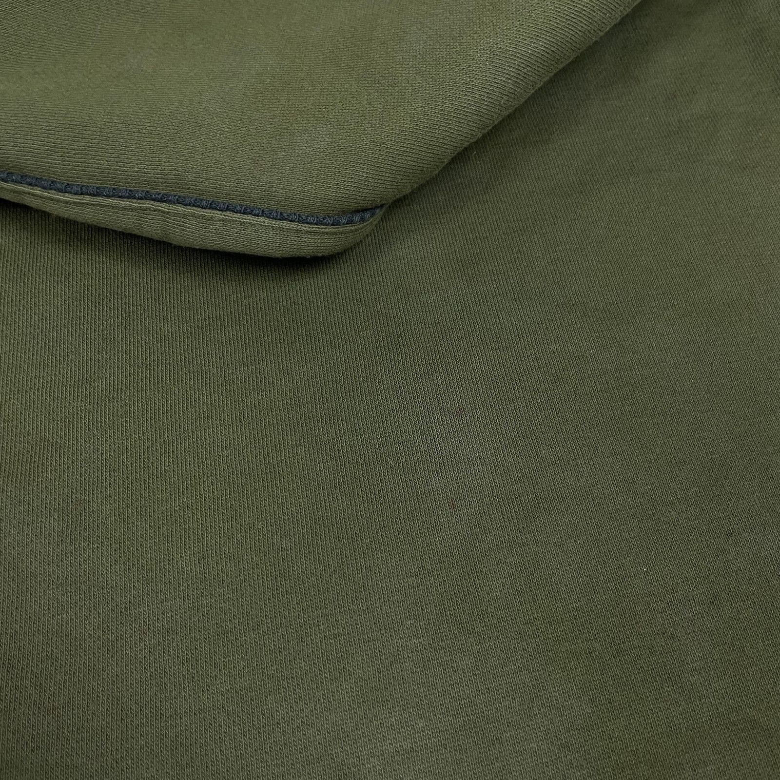 Nike × Vintage Nike Men Olive Green Spellout Fleece Pullover Sweatshirt XL Size US XL / EU 56 / 4 - 7 Thumbnail