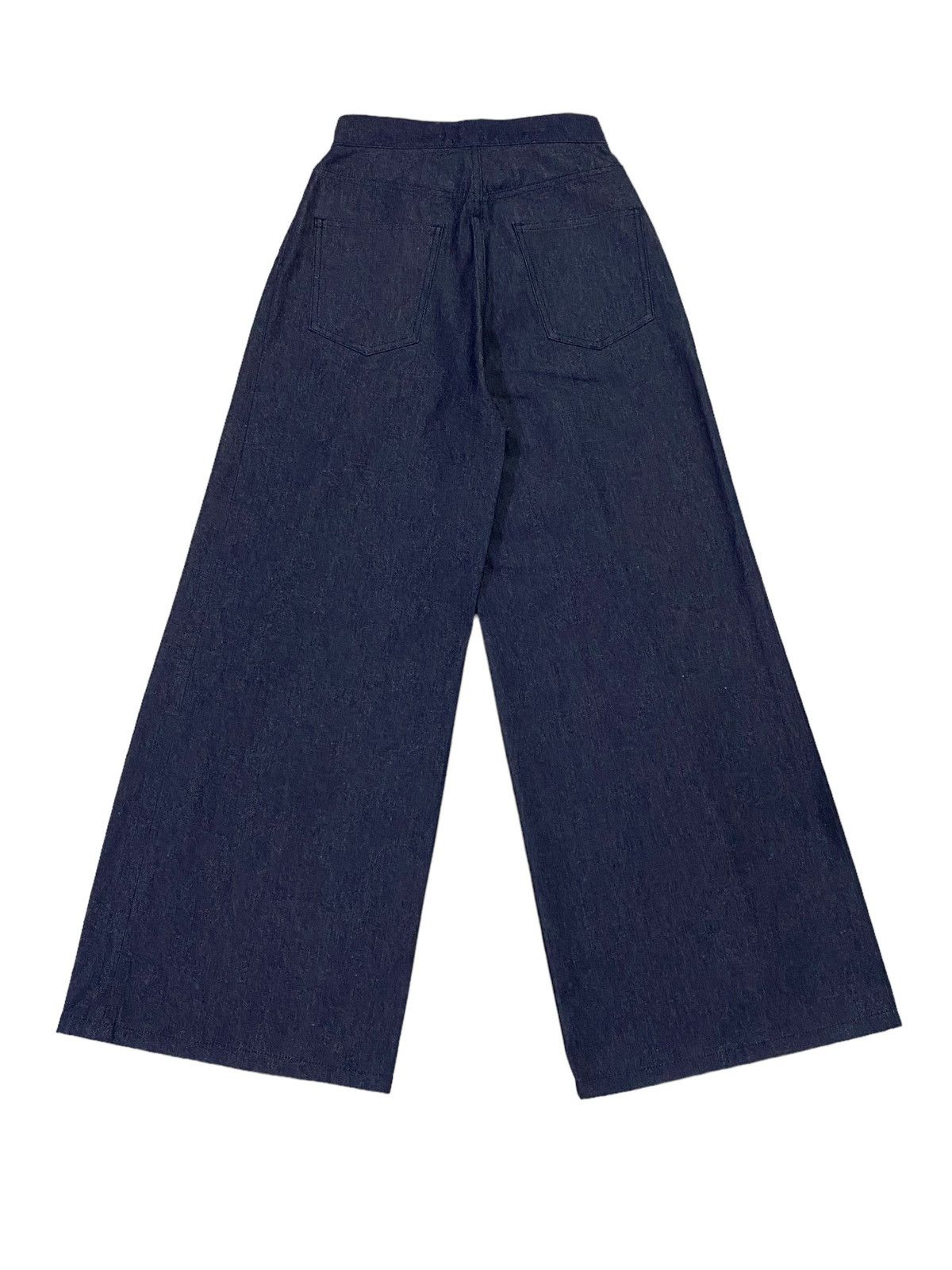 JOHN LAWRENCE SULLIVAN × Japanese Brand John Lawrence Sullivan Rigid Denim Wide Pants Size 25" / US 0 / IT 36 - 4 Thumbnail