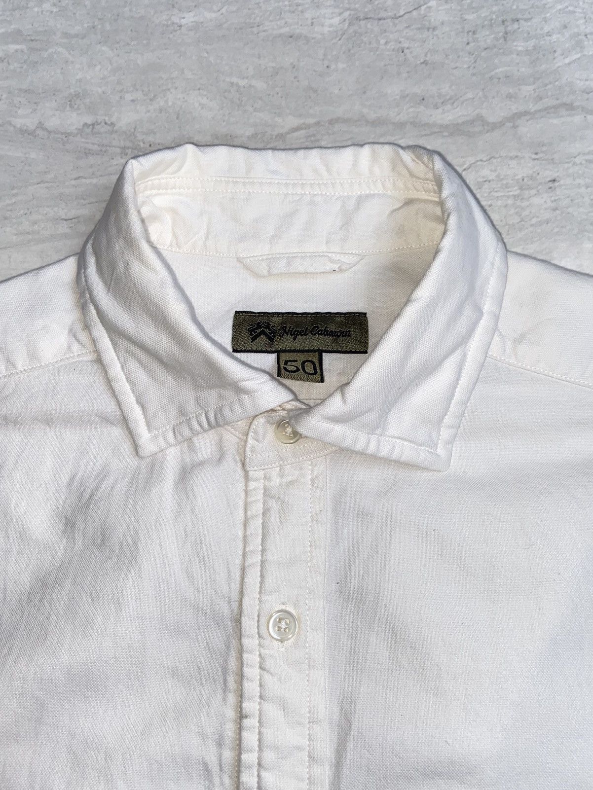 Nigel Cabourn NIGEL COBOURN White Shirt Size US M / EU 48-50 / 2 - 10 Thumbnail