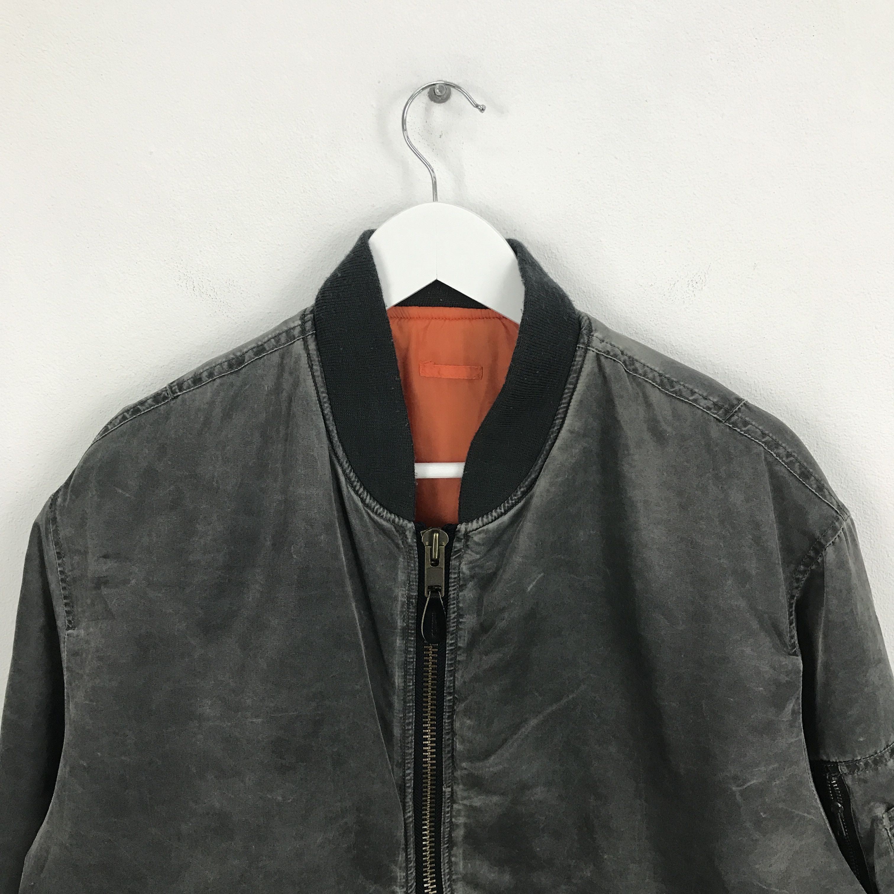 Other Rare US Air Force bomber Black faded jacket Size US L / EU 52-54 / 3 - 2 Thumbnail
