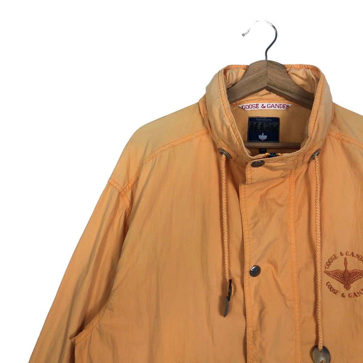 Japanese Brand 🔥90’s Vintage Bomber Jacket Parachute Design Goose & Gander Size US M / EU 48-50 / 2 - 6 Thumbnail