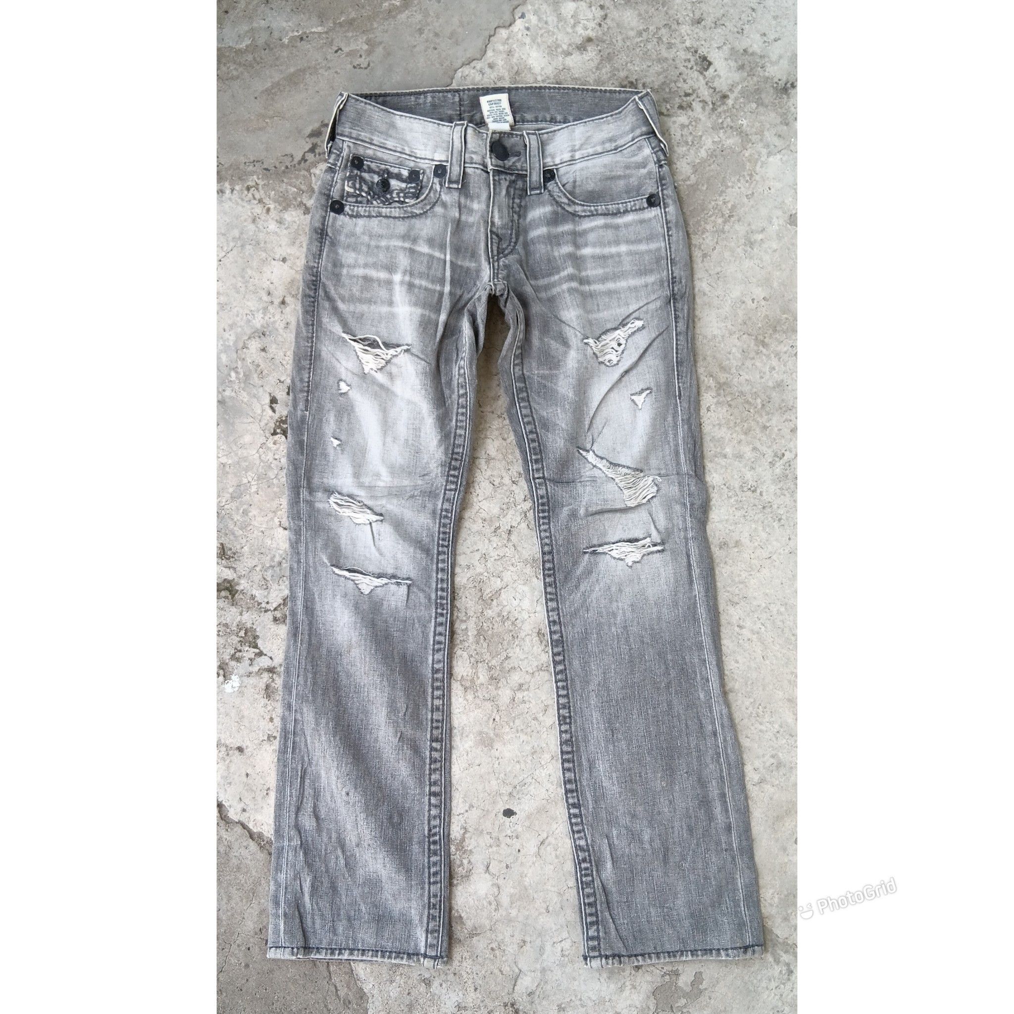 True Religion True Religion USA Distressed Denim Size US 31 - 1 Thumbnail