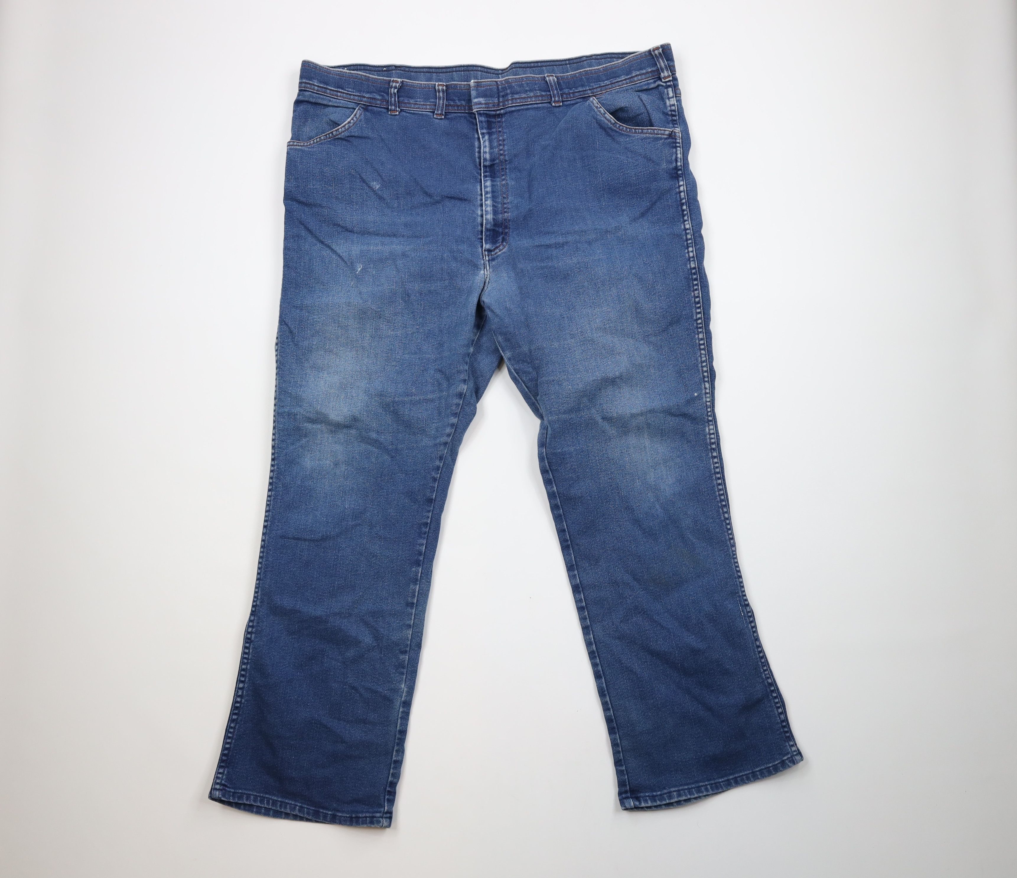 Vintage Vintage 70s Streetwear Wide Leg Bell Bottoms Jeans USA Size US 44 / EU 60 - 1 Thumbnail