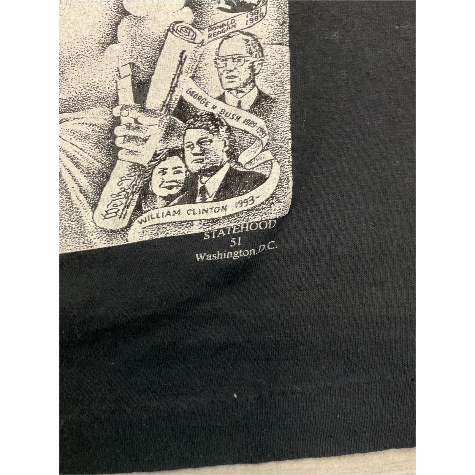 Vintage Washington D.C. Americana Graphic T-Shirt Size US L / EU 52-54 / 3 - 4 Thumbnail