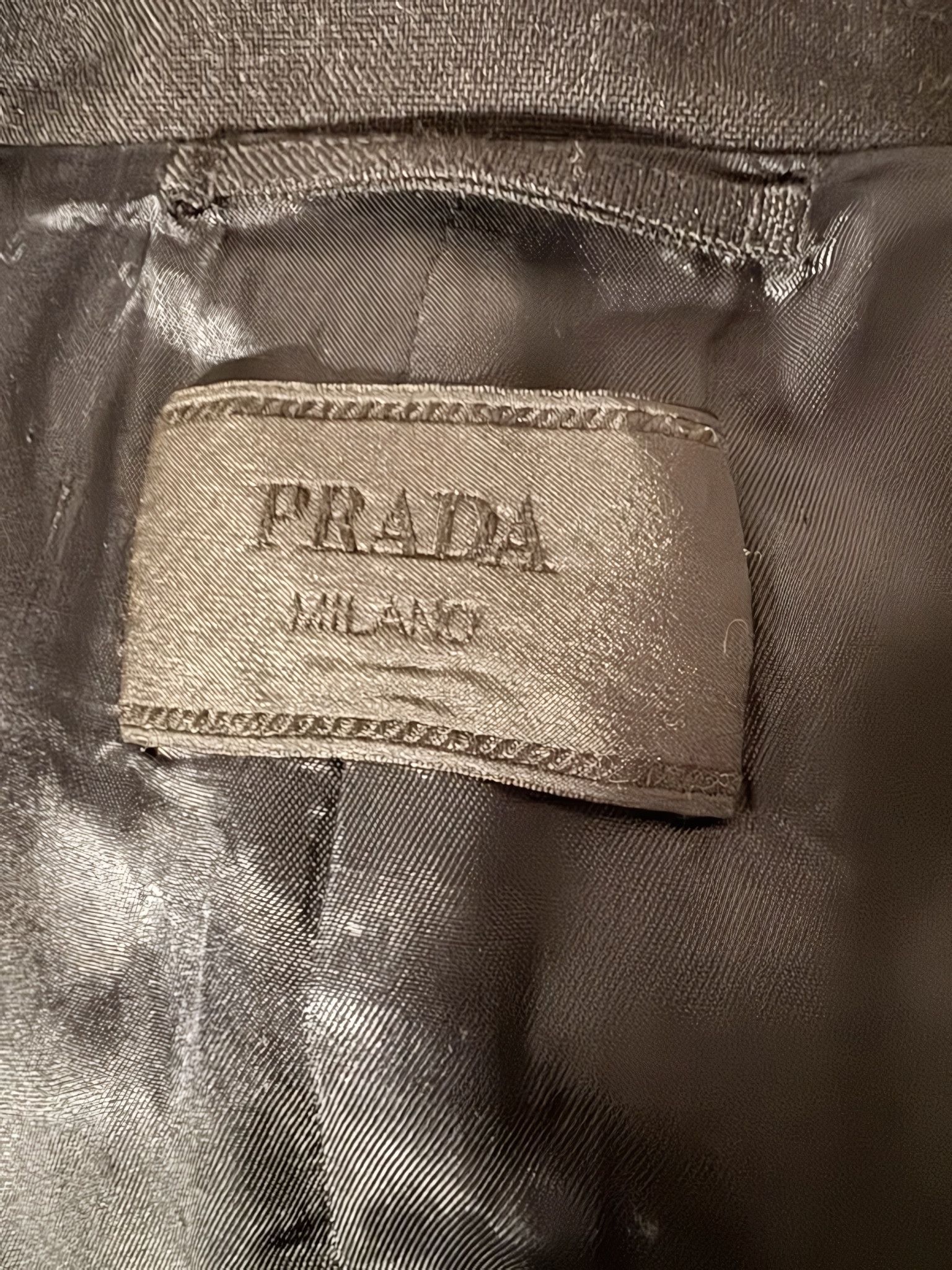 Prada F/W 2012 RUNWAY DOUBLE BREASTED BELTED MOHAIR COAT Size US M / EU 48-50 / 2 - 4 Thumbnail