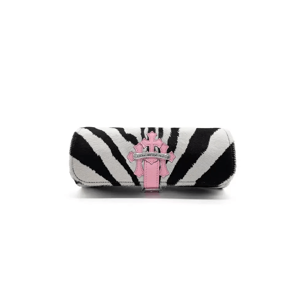 Chrome Hearts Chrome Hearts Pink Zebra Stripe Cross Jewelry Roll Size ONE SIZE - 1 Thumbnail