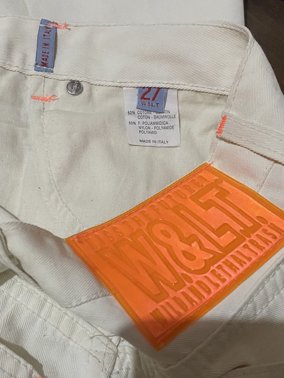W&LT Walter Van Beirendonck straight trouser pants Size 28" / US 6 / IT 42 - 7 Thumbnail