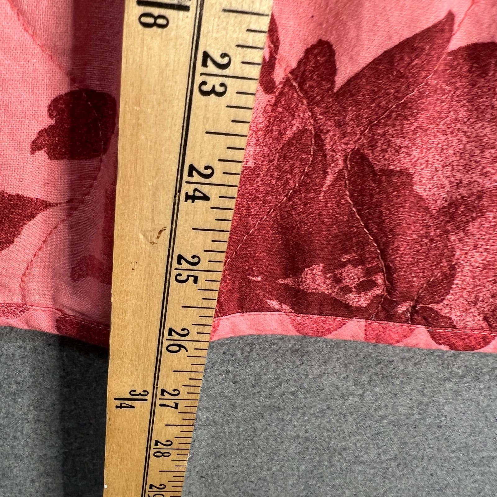 Denim & Co. Denim & Co. Cotton Quilted Jacket Rose Floral Size X-Large Size XL / US 12-14 / IT 48-50 - 5 Thumbnail