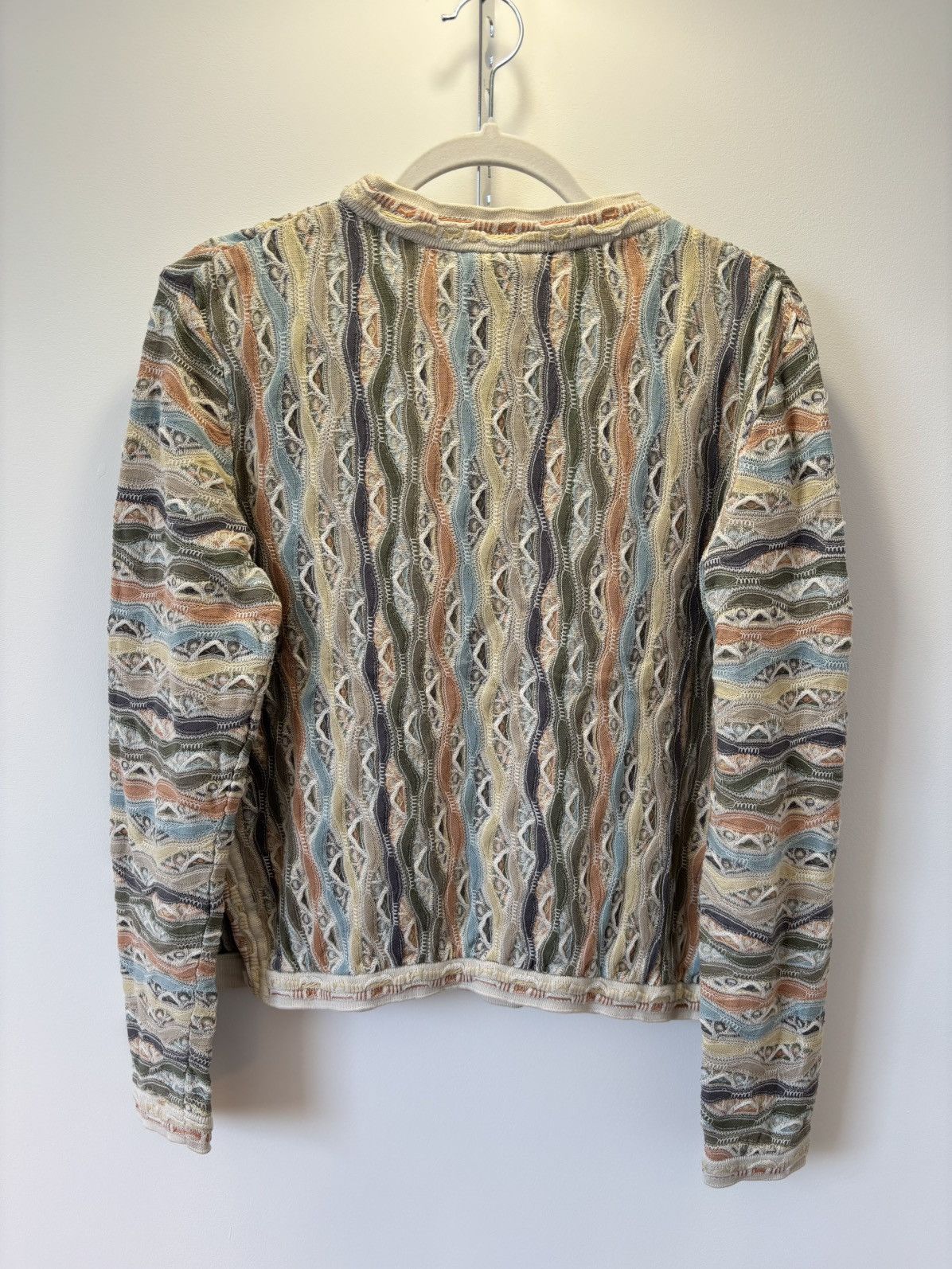 Coogi Coogi Vintage Pastel 3D Knit Sweater Women’s S 100% cotton Size S / US 4 / IT 40 - 6 Thumbnail