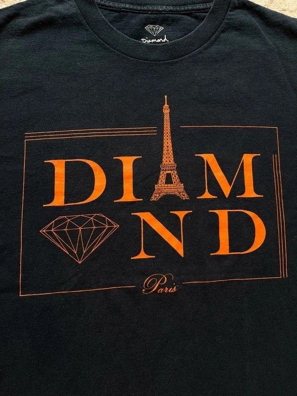 Diamond Supply Co. Diamond Supply Co. Paris Sz M Eiffel Tower Skateboarding Size US M / EU 48-50 / 2 - 2 Thumbnail