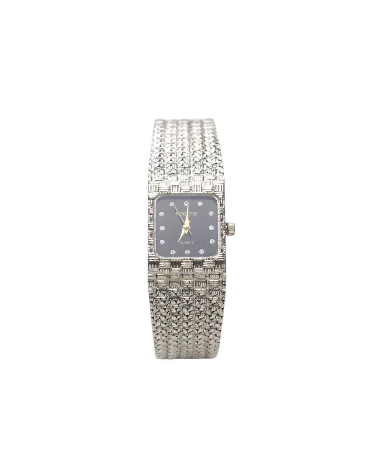 Vintage 2000S ROGATIS STAINLESS STEEL DIAMOND QUARTZ WATCH Size ONE SIZE - 3 Thumbnail