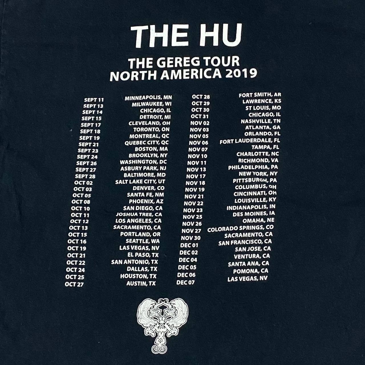 Band Tees Folk metal band the hu Size US L / EU 52-54 / 3 - 6 Thumbnail