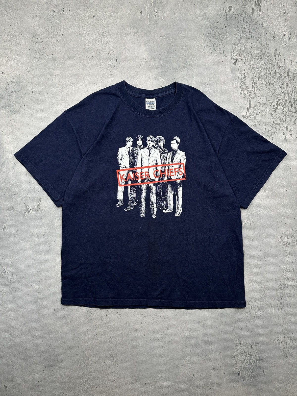 Band Tees Vintage 2006 Kaiser Chiefs Tour Band Tee Navy XL Size US XL / EU 56 / 4 - 1 Thumbnail