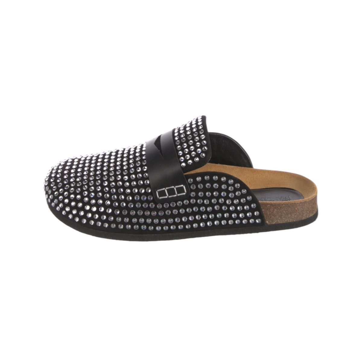 JW Anderson Crystal embellished leather mules Size US 10 / EU 43 - 1 Thumbnail