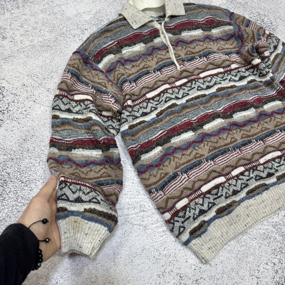 Globe-Trotter Globe-Trotter Italy Vintage Wool Blend Sweater M size Size US M / EU 48-50 / 2 - 3 Thumbnail