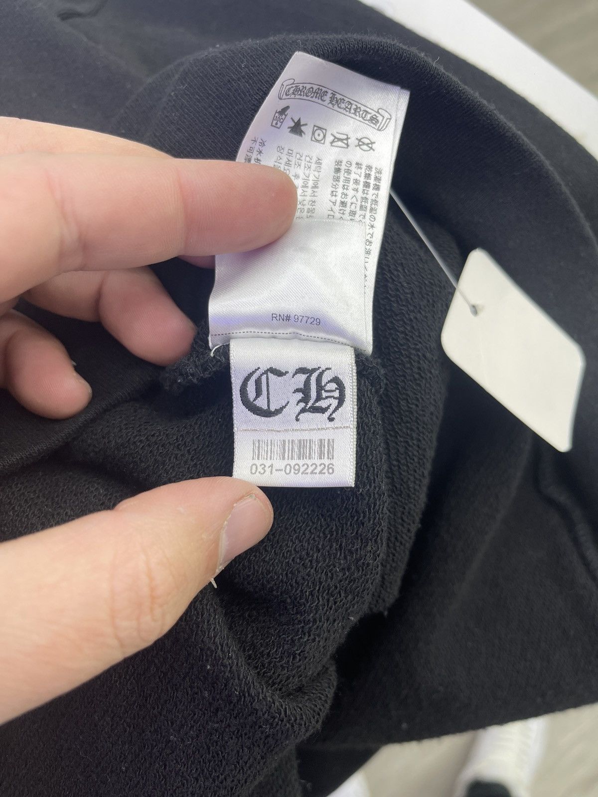 Chrome Hearts Chrome Hearts Race F1 Hoodie (black) Size US L / EU 52-54 / 3 - 7 Thumbnail