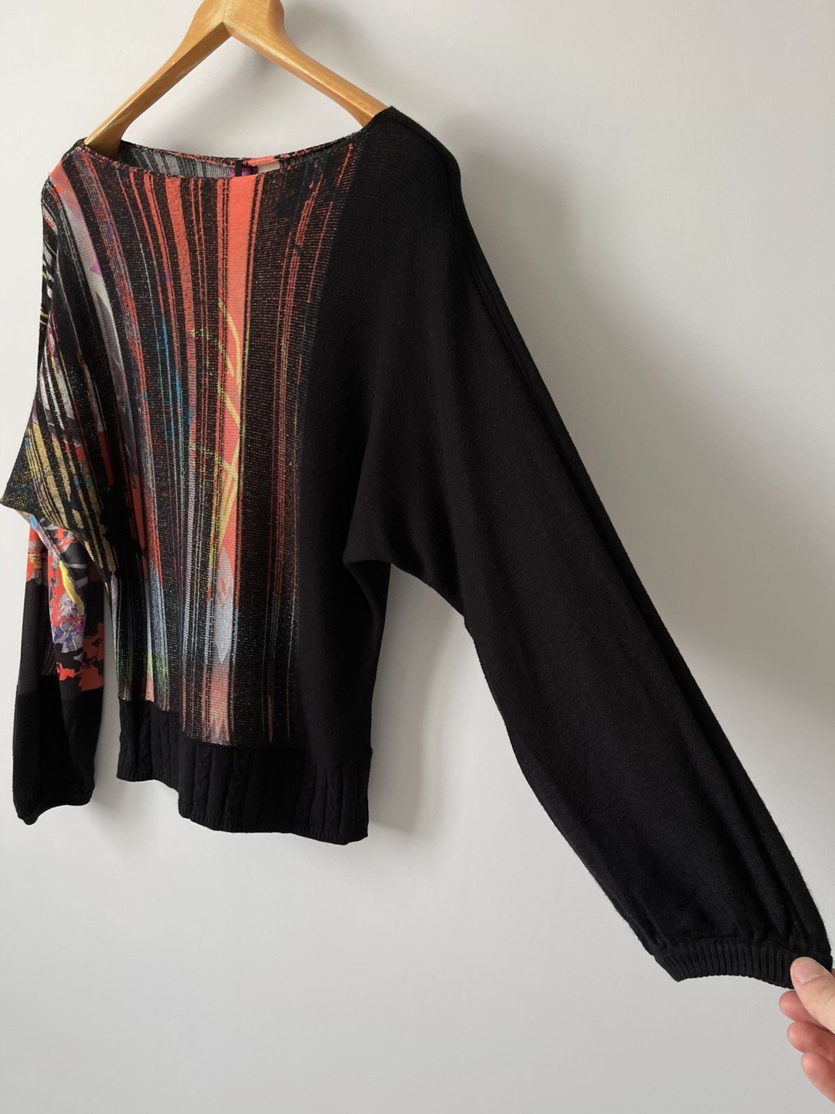 Japanese Brand Save The Queen Avant Garde Japanese Knitted Top Sweater Size S / US 4 / IT 40 - 6 Thumbnail