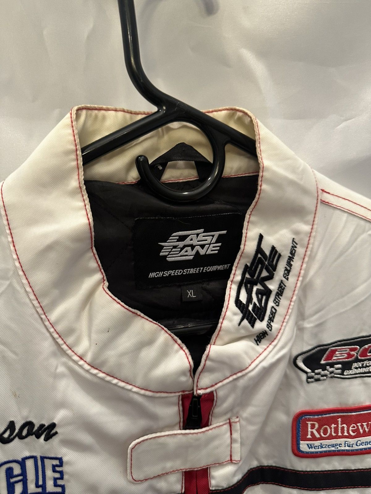 Vintage Racing Jacket Size US XL / EU 56 / 4 - 3 Thumbnail