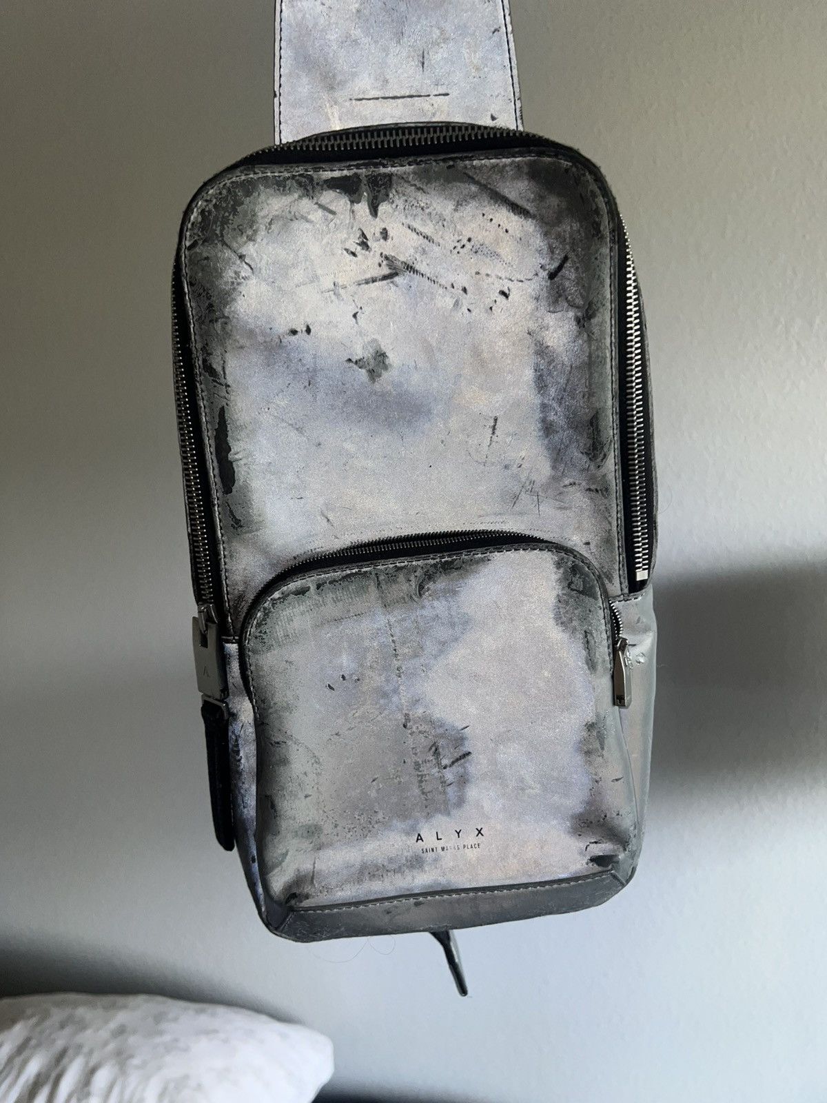 Alyx Alyx 9M Reflective Crossbody Buckle Bag Size ONE SIZE - 12 Thumbnail