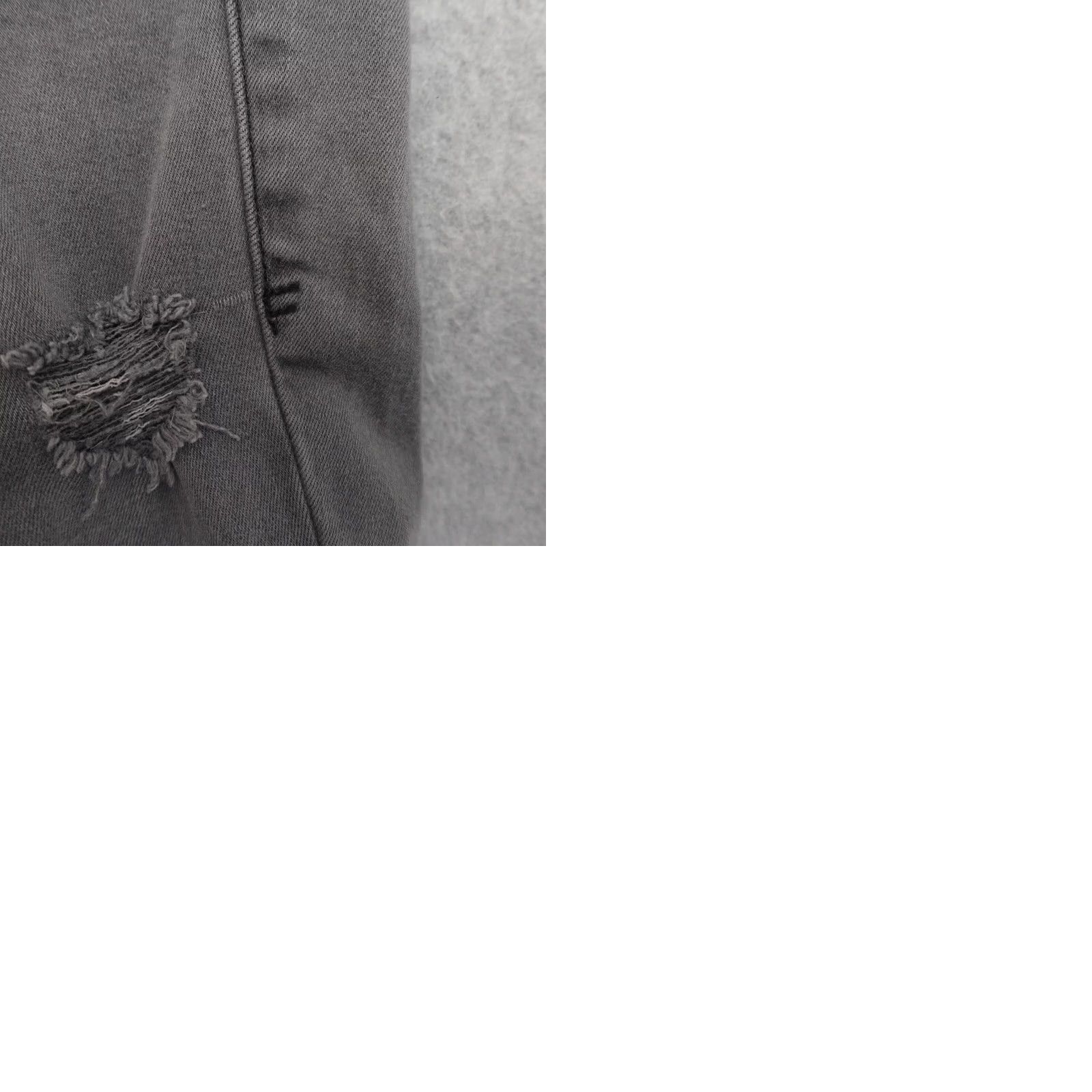 Frame FRAME Jeans Womens Size 30 Gray Le Skinny de Jeanne Stretch Distressed Size 30" / US 8 / IT 44 - 10 Thumbnail