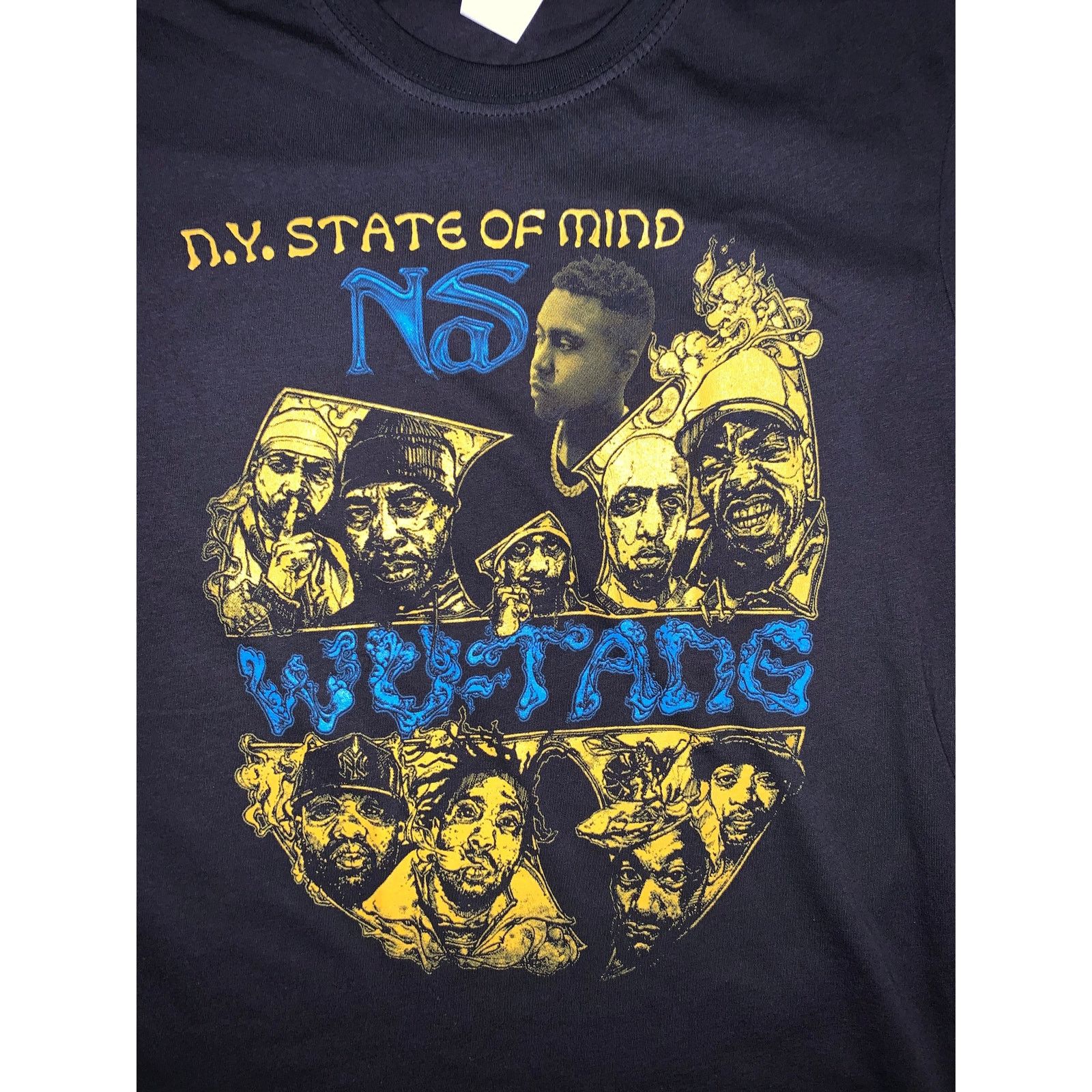 Rap Tees × Wu-Tang Clan Wu tang clan samurai shirt tee rap