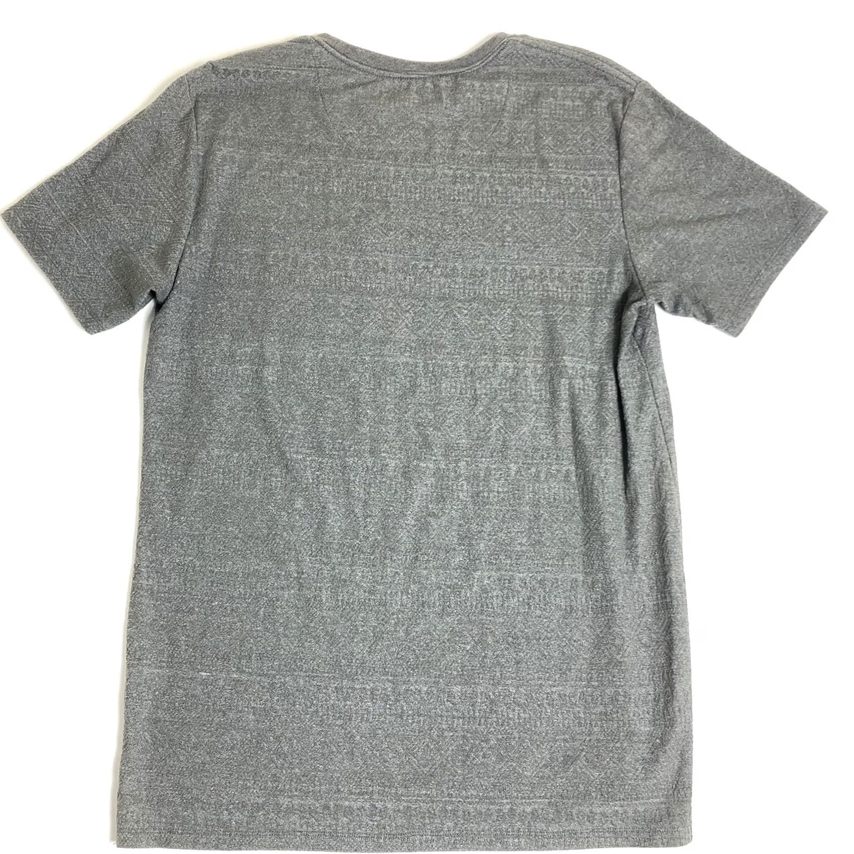 Pacsun PacSun H28 Men's Gray Striped Short Sleeve T-Shirt Size M Crew Neck Basic Tee All Seasons Shirt Size US M / EU 48-50 / 2 - 2 Thumbnail