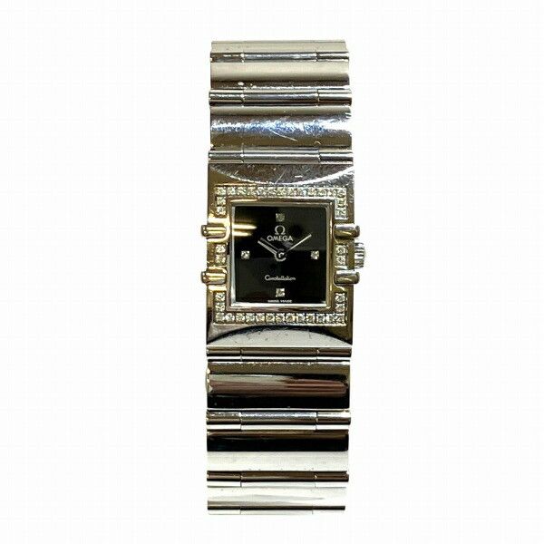 Omega Omega Omega Constellation Quadra Stainless Steel Wristwatch Metal Quartz 1528.46 DUTY FREE for USA Size ONE SIZE - 1 Thumbnail