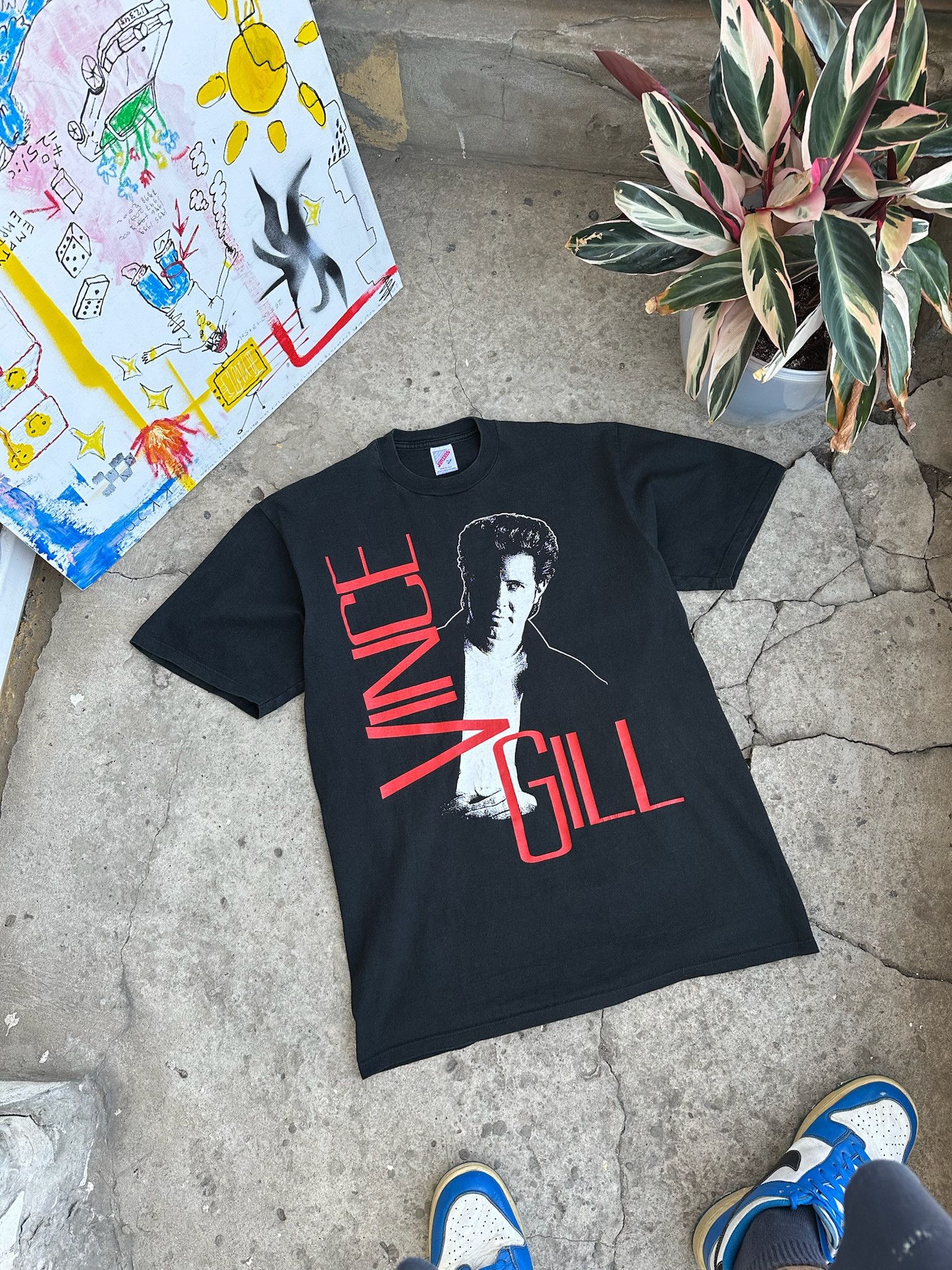 Band Tees Vintage 1992 Vince Gill Tour T-Shirt Size US L / EU 52-54 / 3 - 2 Thumbnail
