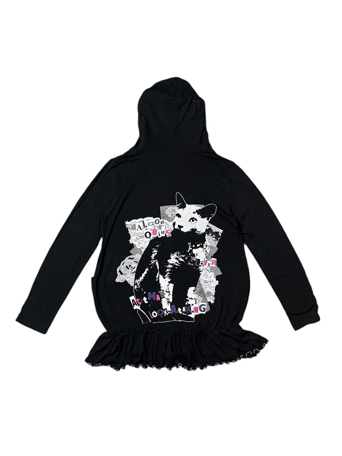 Japanese Brand 2000s ALGONQUINS IF SIX WAS NINE STYLE HOODIE CARDIGAN Size M / US 6-8 / IT 42-44 - 1 Thumbnail