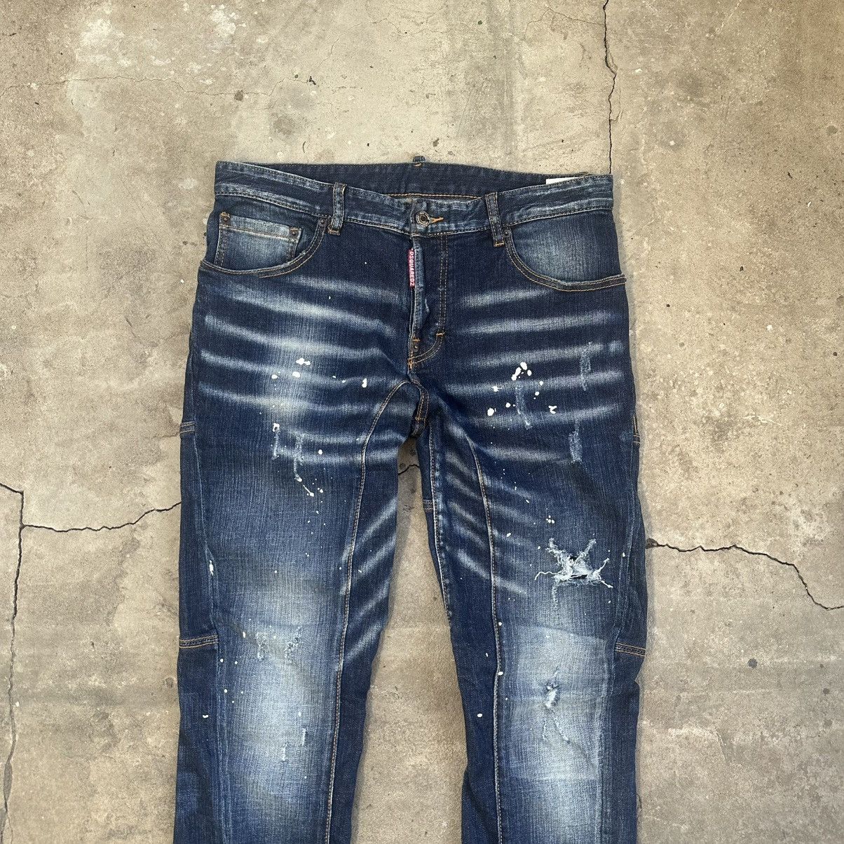 Dsquared2 Vintage Dsquared2 2019 Luxury Denim Jeans Made In Italy Size US 34 / EU 50 - 3 Thumbnail