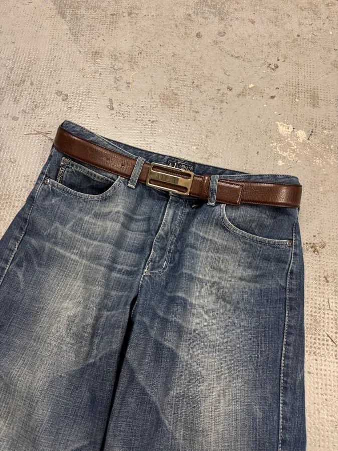 Gucci 2000s Gucci Brown Leather Belt Size ONE SIZE - 1 Thumbnail