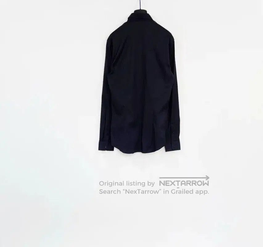 Moschino Moschino Black Cotton Long Sleeve Shirt . Size US M / EU 48-50 / 2 - 2 Thumbnail