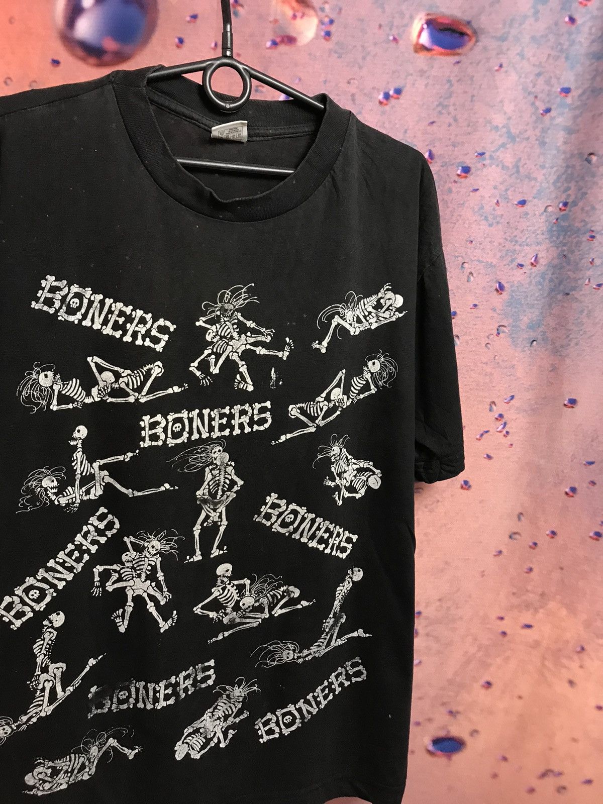 Vintage Vintage Boners Skeleton Sex Position streetwear tee Size US M / EU 48-50 / 2 - 1 Thumbnail
