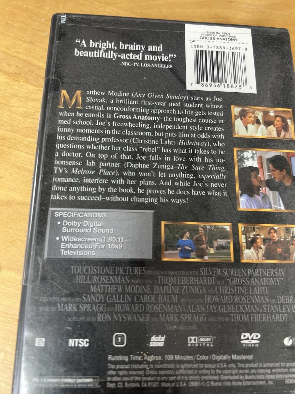 Other Buena Vista Home Video Gross Anatomy Size ONE SIZE - 12 Thumbnail
