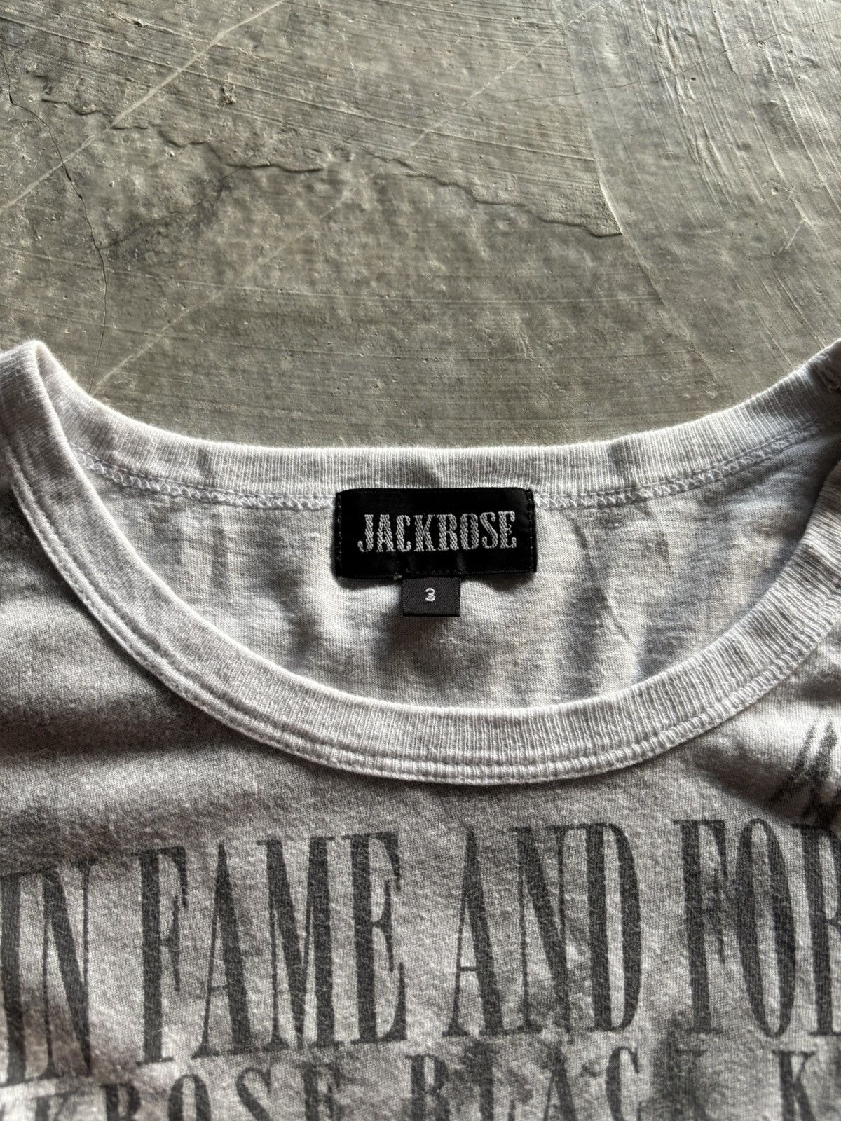JACKROSE jackrose y2k skull design long sleeve i6w9/lgb archive style Size US M / EU 48-50 / 2 - 3 Thumbnail