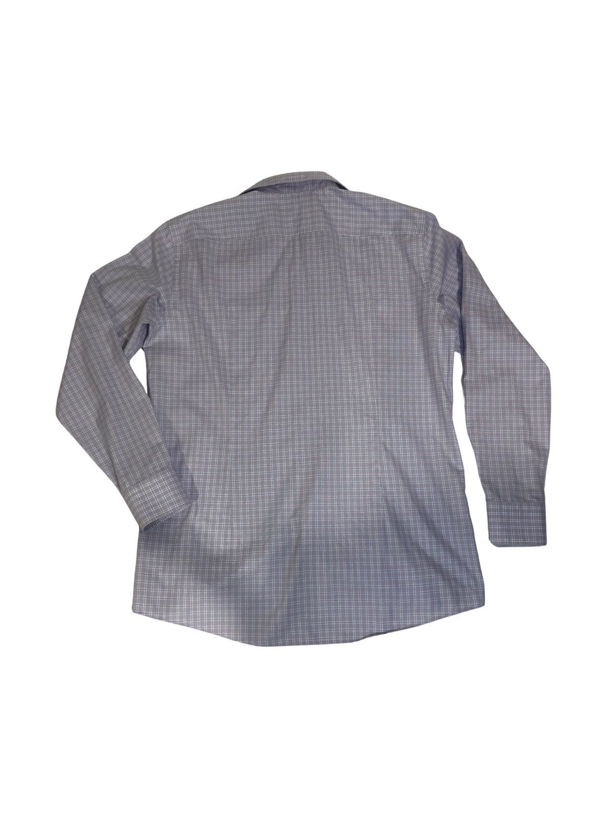 Hugo Boss Purple checked dress Shirt.mt1918 Size US XS / EU 42 / 0 - 10 Thumbnail